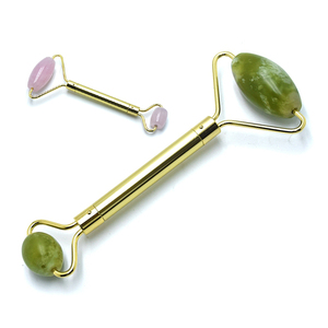 Real Jade rodillo Facial adelgazamiento masajeador de cuerpo completo de la mandíbula cuello de - Product Image 6