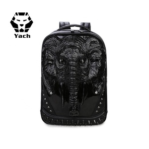 Éléphant mâle multifonction <span class=keywords><strong>sac</strong></span> d'ordinateur étanche rivet <span class=keywords><strong>sac</strong></span> à dos marée cool <span class=keywords><strong>sac</strong></span> 3d zoo animal <span class=keywords><strong>sac</strong></span> à dos pour les enfants - Product Image 3