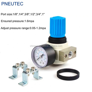 Endüstriyel kompresör diyafram tipi hava basınç regülatörü parçaları G3/8 göstergesi ile - Product Image 6