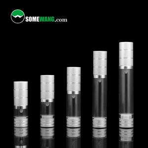 envases botellas airless <span class=keywords><strong>AS</strong></span> con bombas transparentes y <span class=keywords><strong>tapas</strong></span> <span class=keywords><strong>de</strong></span> aluminio 10ml / 15ml / 20ml / 30ml - Product Image 1