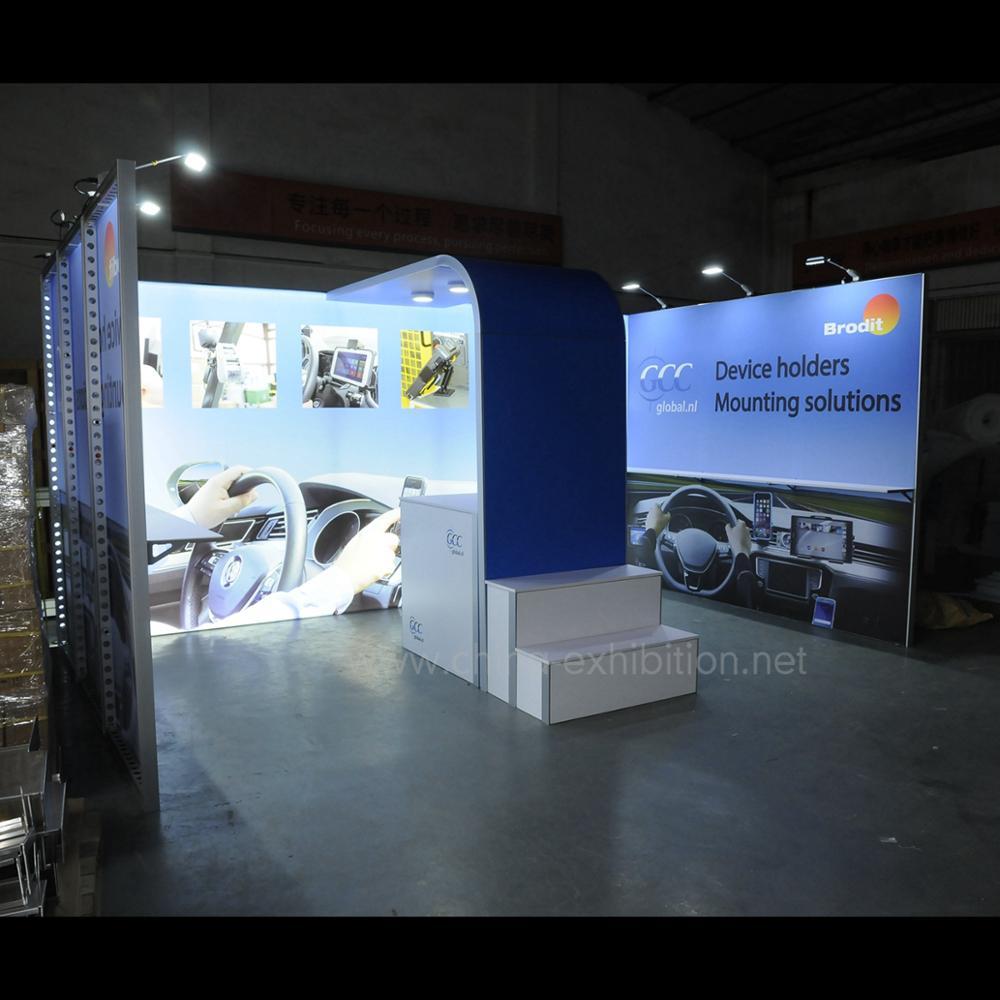 Modulaire légère avec écran de télévision stand d'exposition stand d'exposition