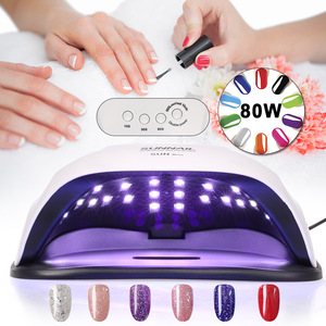 SUNNAIL Professional เล็บอุปกรณ์ SUN <span class=keywords><strong>XPlus</strong></span> 80W LED เล็บโคมไฟเครื่อง42Pcs LED การบ่ม UV เจลเล็บ UVLED โคมไฟเล็บ - Product Image 2