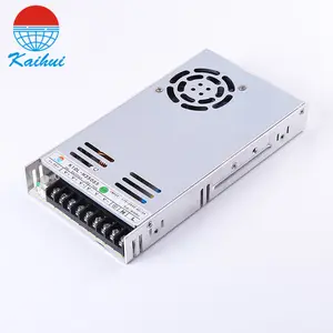 Ultra thin 360w 12v power supply with battery backup 30a