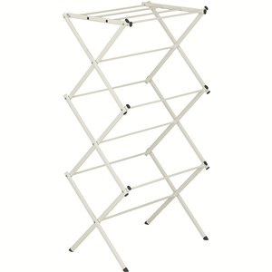 Wireking 3-niveles 7 M ajustable de acero de hierro negro/Blanco/color plata balcón tendedero bastidores - Product Image 6
