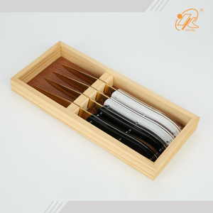 Venta caliente globalización estilo laguiole cuchillos de cocina con cuchillo de hoja de sierra - Product Image 6