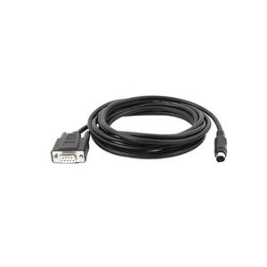 كابل بيانات تسلسلي للتحكم من نوع 28/30AWG نحاسي بـ 8 سنون من نوع Mini DIN MD8 ذكر إلى DB9 RS232 أنثى - Product Image 1