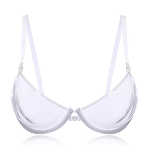 Moda <span class=keywords><strong>trasparente</strong></span> <span class=keywords><strong>Push</strong></span> <span class=keywords><strong>up</strong></span> cinturino reggiseno invisibile reggiseno donna con ferretto nuovo - Product Image 2