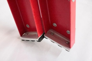 Nhiệm vụ nặng nề đôi bên <span class=keywords><strong>6ft</strong></span> một khung gấp sợi thủy tinh bước thang để bán - Product Image 6