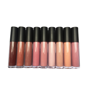 Etiqueta Privada vegano lindo Rosa natural pura de maquillaje cosméticos brillo de labios para las niñas - Product Image 3