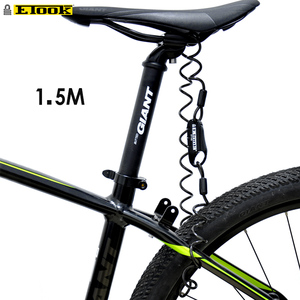 ETOOK <span class=keywords><strong>Mini</strong></span> <span class=keywords><strong>Cable</strong></span> de resorte casco <span class=keywords><strong>Cable</strong></span> cerradura de bloqueo - Product Image 4