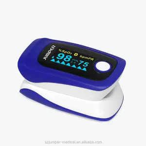 Blood Oxygen and Pulse Rate Test Fingertip Pulse Oximeter JPD-500F for Home Healthcare