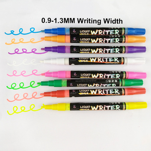 0.7Mm Nylon Thêm Tốt Vòng Tip Nghệ Thuật Long Lanh Gel Bút Đẹp Nghệ Thuật Long Lanh Bút Cho Trẻ Em Phát Sáng Trong Bóng Tối Đánh Dấu - Product Image 1