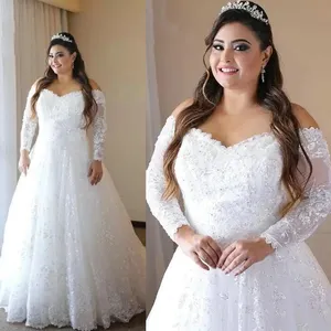 Big Women Beach Hot Plus Size Wedding Dress Bridal Gown In Guangzhou