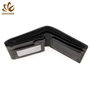 Venta caliente logotipo personalizado <span class=keywords><strong>de</strong></span> moda estándar <span class=keywords><strong>carteras</strong></span> elegante cuero mens bifold caballeros cartera - Product Image 3