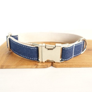 Fabriqué en Chine personnalisé qualité beau denim vêtements <span class=keywords><strong>chien</strong></span> <span class=keywords><strong>chiot</strong></span> collier noeud <span class=keywords><strong>papillon</strong></span> - Product Image 4