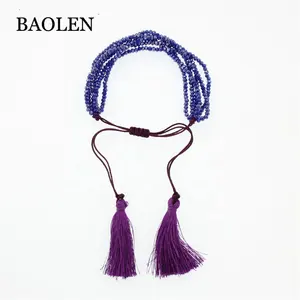 Handmade Jewelry Bohemian Rope String Hippy Boho MIYIKI Tassel Women Accessories Brazilian Bracelets