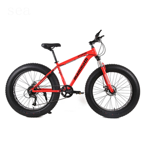 Vélo fat bike 26 pouces, bicyclette <span class=keywords><strong>rose</strong></span> fatbike, modèle haut de gamme - Product Image 5
