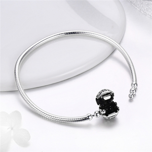 Bracciali Delicati Qings con <span class=keywords><strong>Sfere</strong></span> in <span class=keywords><strong>Argento</strong></span> Sterling 925 e Zirconi Bianchi - Product Image 5