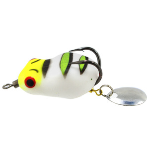 <span class=keywords><strong>Esca</strong></span> da Pesca Morbida a Forma di Rana 3,5cm 4,8g <span class=keywords><strong>per</strong></span> <span class=keywords><strong>Persico</strong></span> e <span class=keywords><strong>Trota</strong></span>, Spinner in Metallo, Plastica e PVC <span class=keywords><strong>per</strong></span> Pesca Fluviale - Product Image 3
