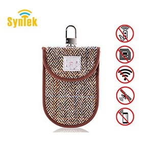 RFID Blocage de Signal <span class=keywords><strong>Faraday</strong></span> Sac/Clé De Voiture Bloqueur <span class=keywords><strong>Pochette</strong></span> avec Harries Tweed - Product Image 6