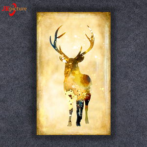 En Forêt Toile <span class=keywords><strong>Art</strong></span> Décor À La Maison Mur <span class=keywords><strong>Art</strong></span> Photo Peinture Peinture Animalière dans le salon sans cadre - Product Image 1