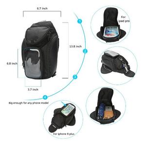 Résistant À l'eau sac de réservoir de <span class=keywords><strong>moto</strong></span> sacs réservoir avec Fenêtre - Product Image 4