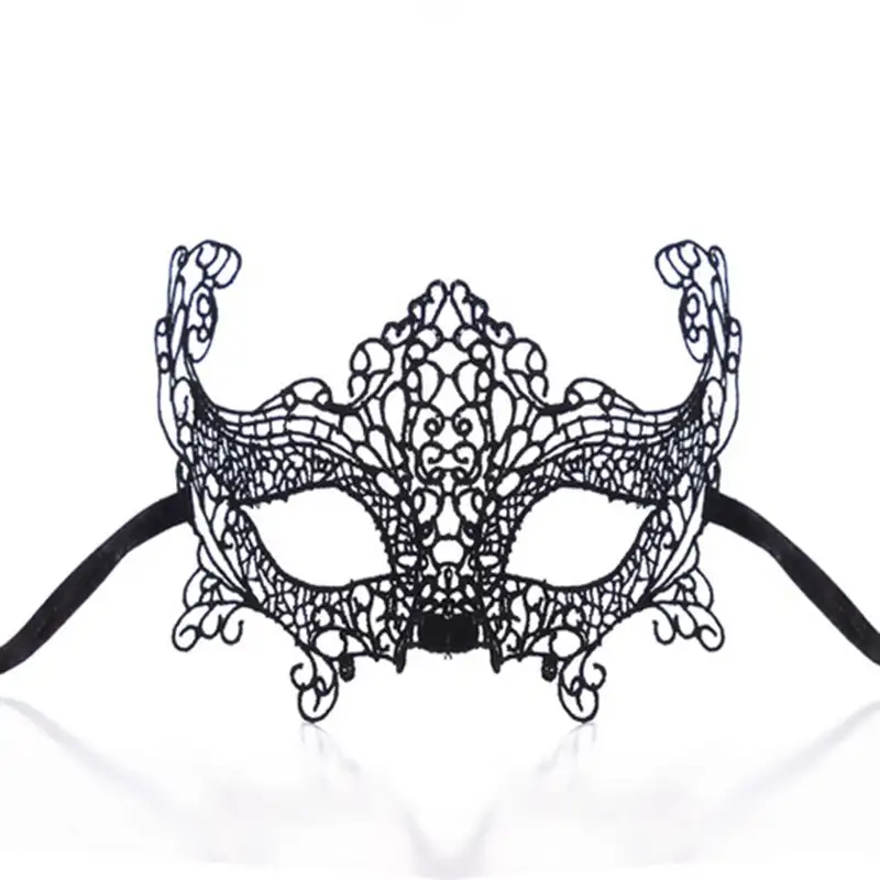 Оптовая продажа 2 вида цветов фильм лиса маска для вечеринки, женская черная кружевная маска для маскарадов, 3D маски