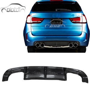 RKP Stile Fibra di Carbonio Pinne Spoiler Winglet Splitter Paraurti Posteriore Diffusore Lip per <span class=keywords><strong>BMW</strong></span> <span class=keywords><strong>F85</strong></span> X5M F86 X6M 2015 + - Product Image 1
