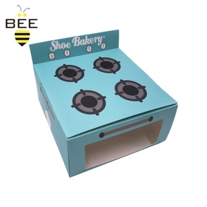 Caja <span class=keywords><strong>de</strong></span> embalaje con logotipo personalizado para horno <span class=keywords><strong>de</strong></span> panadería, caja <span class=keywords><strong>de</strong></span> pelota <span class=keywords><strong>de</strong></span> <span class=keywords><strong>golf</strong></span> plegable, logotipo personalizado, muestra gratis - Product Image 4