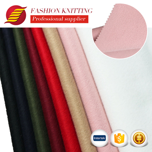 Dernières 100% polyester tricot chaîne brossé veste <span class=keywords><strong>tissu</strong></span> poids pour survêtements - Product Image 5