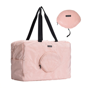 Nouveau modèle Shell Sac polochon pliable et étanche de grande capacité Sac fourre-tout pliable Sac de voyage pour femme