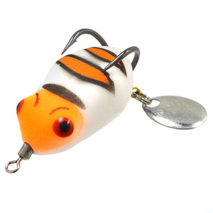 <span class=keywords><strong>Esca</strong></span> da Pesca Morbida a Forma di Rana 3,5cm 4,8g <span class=keywords><strong>per</strong></span> <span class=keywords><strong>Persico</strong></span> e <span class=keywords><strong>Trota</strong></span>, Spinner in Metallo, Plastica e PVC <span class=keywords><strong>per</strong></span> Pesca Fluviale - Product Image 2