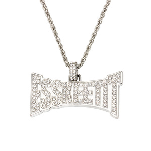 Di modo TOPGRILLZ Nuovo Personalizzato ESSKEETIT <span class=keywords><strong>Collana</strong></span> Del Pendente Del Mens Ghiacciato fuori la <span class=keywords><strong>collana</strong></span> in oro placcato la <span class=keywords><strong>collana</strong></span> per gli uomini - Product Image 2