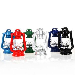 Buen Precio nuevo estilo lámpara de queroseno huracán Metal indio linternas de queroseno linterna - Product Image 5