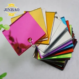 JINBAO 产品高品质 1.8毫米 2.8毫米高反光金镜丙烯酸板材，PMMA 镜面