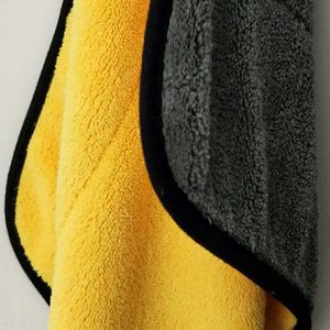 Serviette de Nettoyage de Voiture microfibre Promotion Unique Siège Ultra Épaisse En Peluche Voitures serviette - Product Image 5