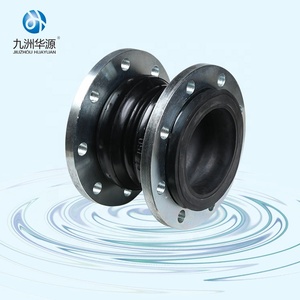 Diferentes tipos de material de goma NBR/CR/EPDM/IIR doble esfera junta de goma tubo con brida para su elegir - Product Image 6