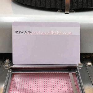 New Style Plastic PVC <strong>Card</strong> <strong>Embossing</strong> Code Indenting <strong>Machine</strong> with 80 Characters - Product Image 5