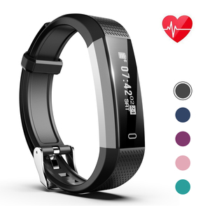Actividad Pulsera Inteligente,Pulsómetro Monitor de Ritmo Cardíaco Sueño,Impermeable IP67 Reloj Inteligente para iOS y Android - Product Image 1