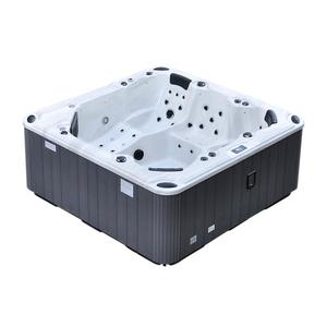 Bañera de Hidromasaje Moderna Independiente con Función de Masaje para 6-7 Personas, Material Acrílico, Masaje Combinado (Hidromasaje con Aire), Uso en Villas - Product Image 4