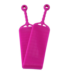 Molle Del <span class=keywords><strong>Silicone</strong></span> Spazzola per il Corpo Corpo Bagno di Lavaggio Doccia Guanto Esfoliante La Pelle SPA Massaggio Scrubber Detergente - Product Image 3