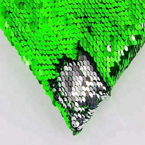 Moda Popular de dos vías Color <span class=keywords><strong>verde</strong></span> menta tela de lentejuelas para sublimación - Product Image 4
