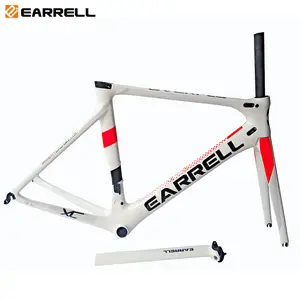 Full carbon fiber rennrad rahmen Di2 T800 surper-licht fahrrad rahmen BB86 50/53/56cm