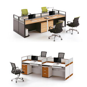 Espacio <span class=keywords><strong>Abierto</strong></span> Oficina Muebles de melamina de cubículo estación de trabajo para co-Trabajo - Product Image 1