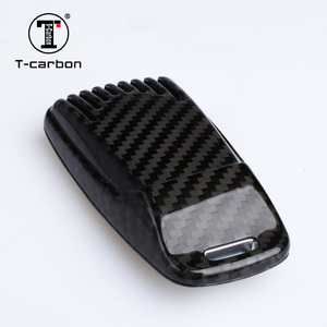 <span class=keywords><strong>Coque</strong></span> de <span class=keywords><strong>clé</strong></span> intelligente T-carbon pour <span class=keywords><strong>Audi</strong></span> – Étui de protection pour <span class=keywords><strong>clé</strong></span> de voiture, accessoires intérieurs, vente chaude en usine - Product Image 2