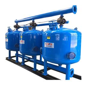 <span class=keywords><strong>Filtre</strong></span> à <span class=keywords><strong>sable</strong></span> peu profond CDFS, système d'irrigation agricole, auto-nettoyant, système de rétrolavage automatique, 2 réservoirs, débit de 60 m3/h, 1 kW, 220 V, 1 - Product Image 2