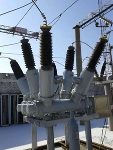 На открытом воздухе в переменного тока 3-полюсный 69KV 72.5KV SF6 мертвых бак автомат защити цепи - Product Image 4