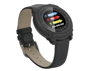 Correa de cuero Pulsera inteligente Impermeable <span class=keywords><strong>Rastreador</strong></span> de actividad Podómetro Pulsera inteligente CD10 Reloj inteligente - Product Image 3