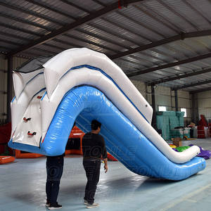 Scivolo gonfiabile su ordinazione dell'yacht scivolo gonfiabile del bacino scivolo galleggiante gonfiabile del mare - Product Image 6