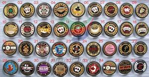 カスタマイズされたデザインのメタルポーカーカードガードプロテクター - Product Image 2